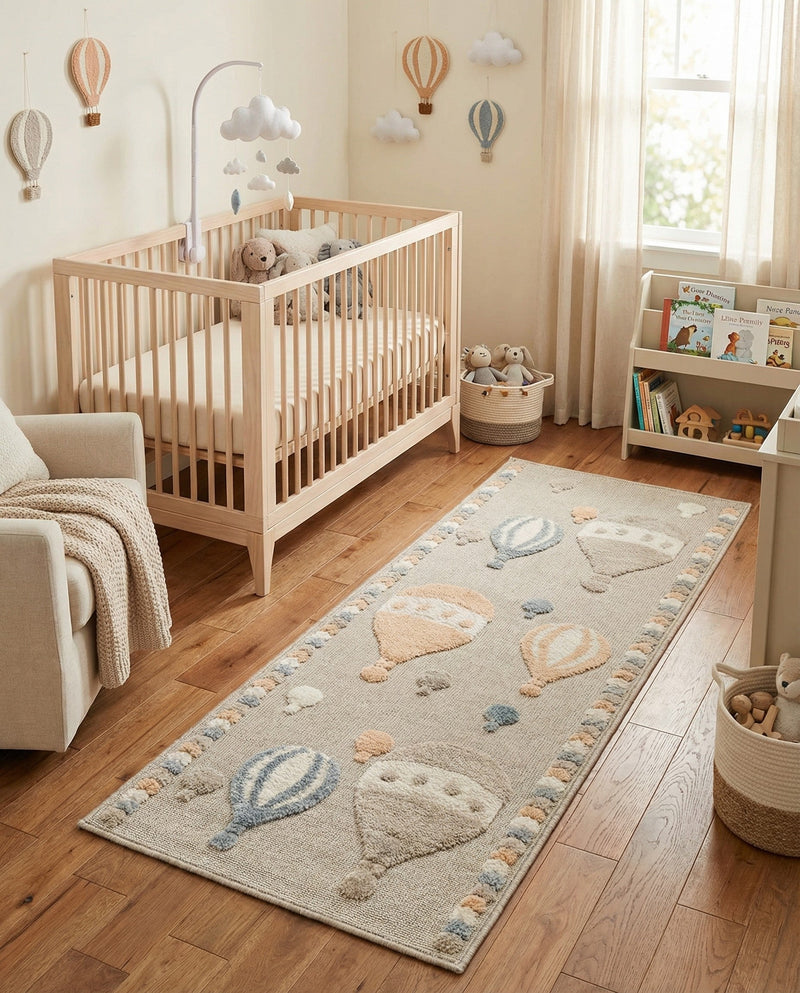 Wonder Tykes Collection Area Rug -  Joyscape Runner Multi  lifestyle 52