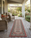 Patio Heritage Collection Area Rug - Veranda Runner Multi  lifestyle 59