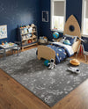Wonder Tykes Collection Area Rug -  Jigsaw Rectangle Gray  lifestyle 13