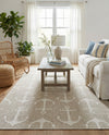 Seaside Haven Rugs Collection Area Rug - Sapphire (Gray) Rectangle Gray  lifestyle 5