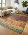 Urban Terrace Collection Area Rug -  Walkway Rectangle Multi  lifestyle 3