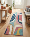 Urban Terrace Collection Area Rug - Venice Runner Multi  lifestyle 66