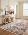 Savannah Elegance Collection Area Rug -  Azalea Rectangle Pink  lifestyle 40