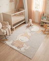 Wonder Tykes Collection Area Rug - Enchanted Rectangle Peach Blossom  lifestyle 24