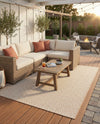 Urban Oasis Rugs Collection Area Rug -  Rooftop (Beige) Rectangle Beige  lifestyle 25