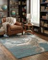 Savannah Sojourn Collection Area Rug -  Okavango Rectangle Multi  lifestyle 17