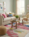 Marrakesh Elegance Collection Area Rug -  Skhirat Rectangle Pink  lifestyle 15