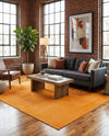 Soho Elegance Collection Area Rug - Chelsea (Salmon) Rectangle Salmon  lifestyle 9