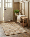 Sequoia Handwoven Jute Collection Area Rug - Charleston Rectangle Ivory  lifestyle 4