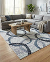 Santa Fe Trails Collection Area Rug -  Taos Rectangle Ivory  lifestyle 7