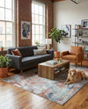 Aegean Elegance Washables Collection Area Rug -  Ithaca Rectangle Multi  lifestyle 25