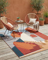 Urban Terrace Collection Area Rug -  Patio Rectangle Multi  lifestyle 11
