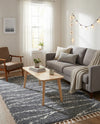 Tranquil Tides Shag Collection Area Rug -  Frost Rectangle Gray  lifestyle 17