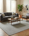 Trellis Wool Collection Area Rug - Cobbles Rectangle Gray  lifestyle 14