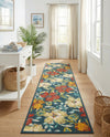 Seaside Haven Rugs Collection Area Rug -  Nautical Runner Multi  lifestyle 62
