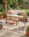 Patio Heritage Collection Area Rug -  Meadow Rectangle Multi  lifestyle 27