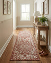 Urban Oasis Rugs Collection Area Rug -  Penthouse (Rust Red) Runner Rust Red  lifestyle 22