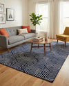 Aravalli Collection Area Rug - Udaipur Rectangle Midnight Blue  lifestyle 54
