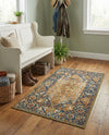 Patio Heritage Collection Area Rug -  Haven Rectangle Rust Red  lifestyle 14
