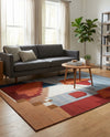 Urban Terrace Collection Area Rug -  Patio Rectangle Multi  lifestyle 12