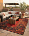 Safari Escape Rugs Collection Area Rug - Serengeti Rectangle Multi  lifestyle 18