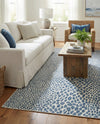 Urban Oasis Rugs Collection Area Rug -  Terrace (Blue) Rectangle Blue  lifestyle 37