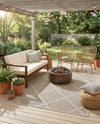 Savannah Pergola Collection Area Rug -  Eden Rectangle Khaki  lifestyle 56
