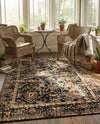 Neptune Elegance Collection Area Rug -  Galatea (Black) Rectangle Black  lifestyle 14