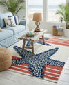Caribbean Terrace Collection Area Rug -  Curacao Rectangle Ivory  lifestyle 5