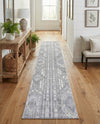 Cascade Range Collection Area Rug - Hood (Gray) Runner Gray  lifestyle 42