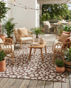 Savannah Escape Collection Area Rug -  Amazon (Brown) Rectangle Brown  lifestyle 9