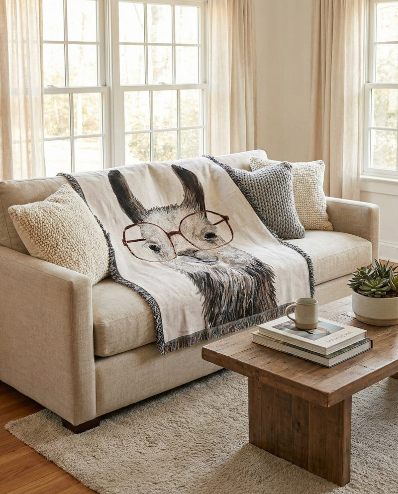 Fleece Haven Collection Area Rug -  Joliet Rectangle Multi  lifestyle 3