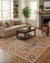Ottoman Elegance Collection Area Rug -  Ephesus Rectangle Beige  lifestyle 38