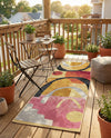 Urban Terrace Collection Area Rug -  Skyline Runner Multi  lifestyle 67