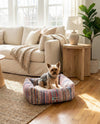 Luxury Pet Lounge Collection Pet Bed -  Glade Rectangle Multi  lifestyle 5