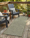 Urban Terrace Collection Area Rug -  Astoria (Green) Runner Green  lifestyle 51