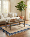 Bahama Breeze Outdoor Collection Area Rug -  Abaco Rectangle Beige  lifestyle 49