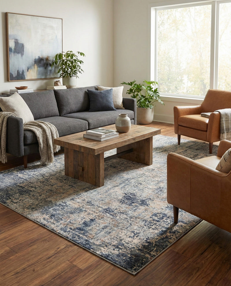 Aegean Elegance Collection Area Rug - Mykonos Rectangle Cream  lifestyle 5
