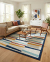 Caribbean Terrace Collection Area Rug -  Jamaica Rectangle Ivory  lifestyle 12