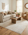 Bazaar Chic Collection Area Rug -  Agadir Rectangle Ivory  lifestyle 18