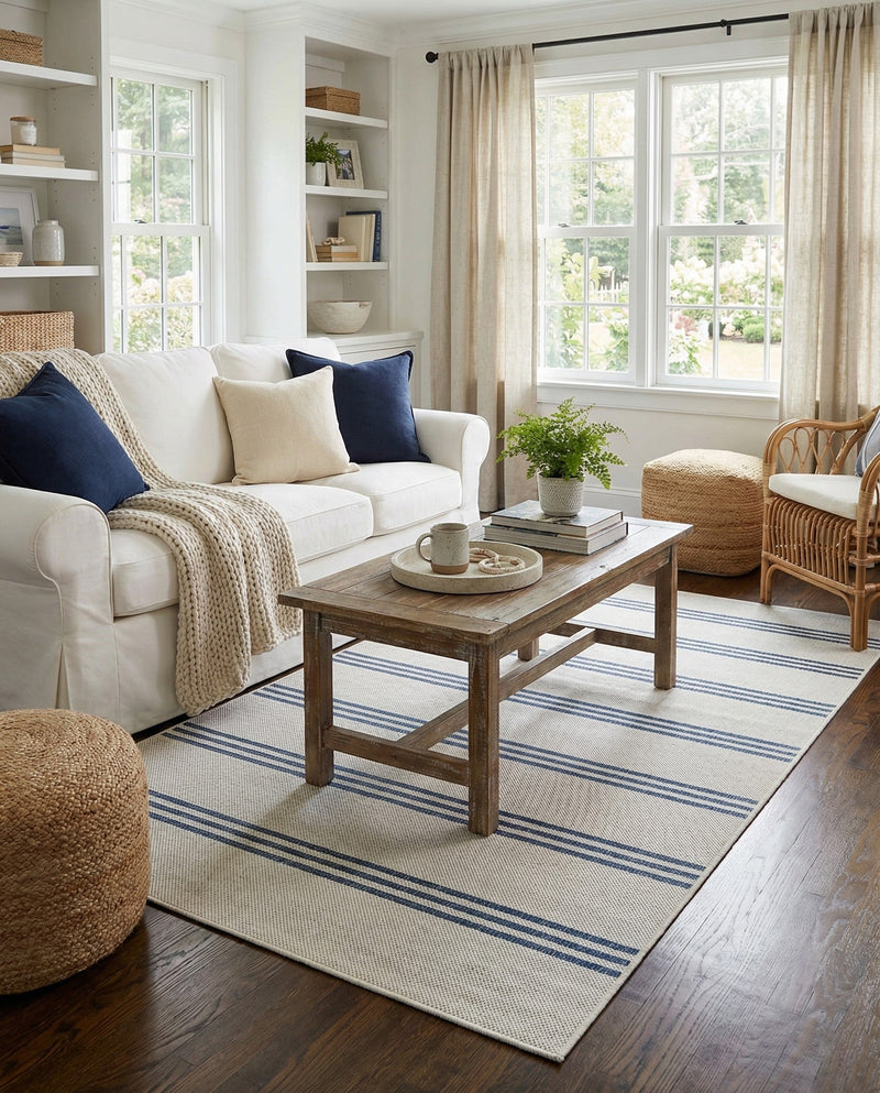 Urban Oasis Rugs Collection Area Rug -  District (Ivory) Rectangle Ivory  lifestyle 14