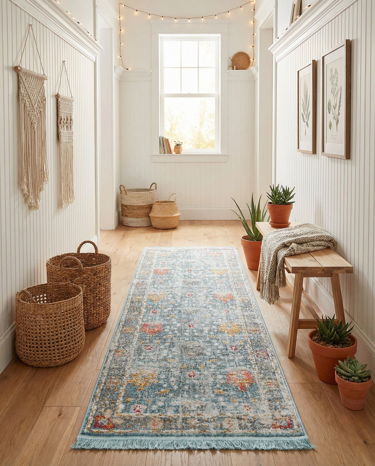 Arcadia Rugs Collection Area Rug -  Olympus Runner Blue  lifestyle 147