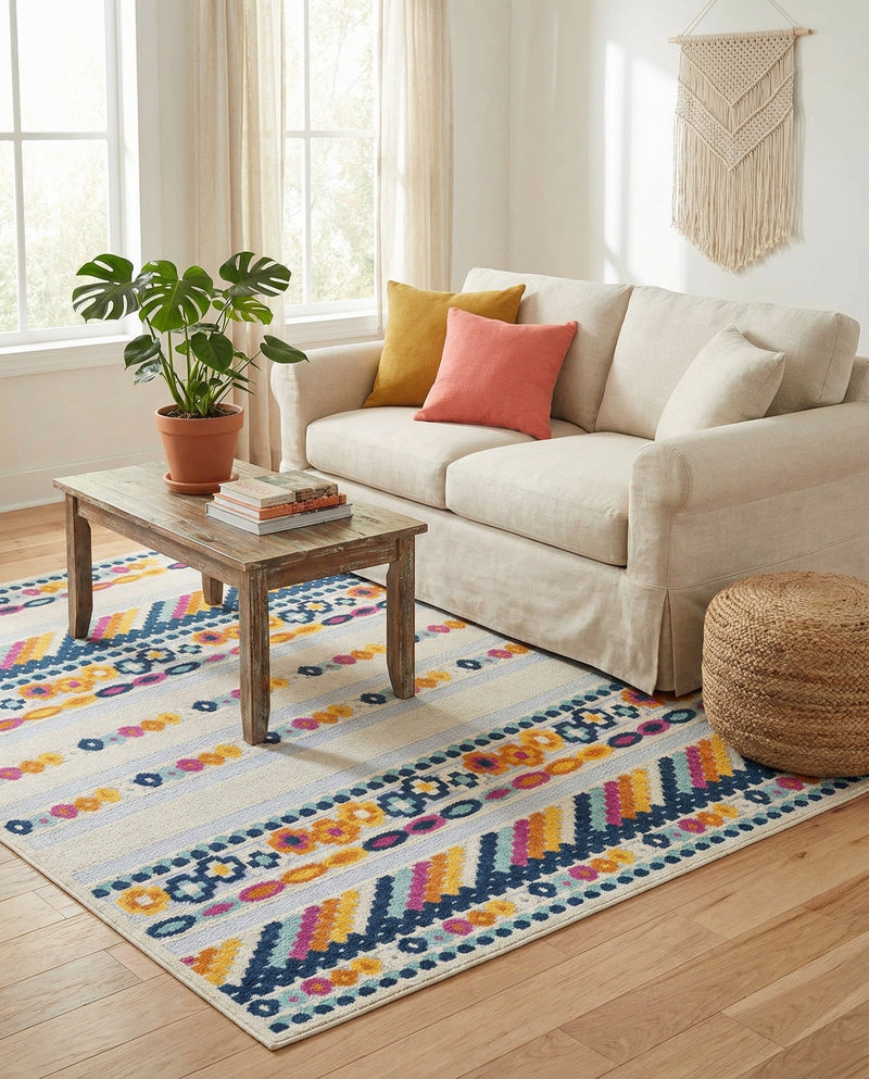 Bahama Breeze Outdoor Collection Area Rug -  Bimini Rectangle Gray  lifestyle 50