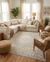 Urban Oasis Rugs Collection Area Rug -  Penthouse (Gray) Square Gray  lifestyle 48