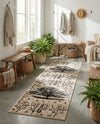 Coastal Haven Collection Area Rug -  Coastline Runner Beige  lifestyle 66