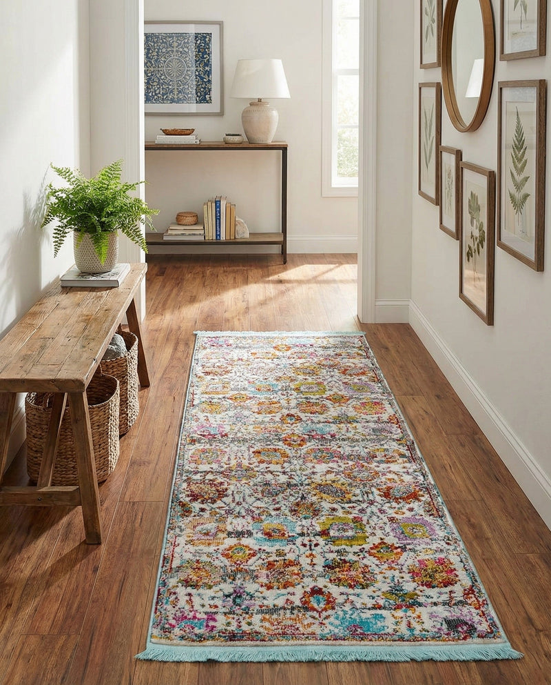 Arcadia Rugs Collection Area Rug -  Elysium Runner Multi  lifestyle 77