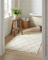 Sahara Chic Collection Area Rug -  Tuareg Rectangle Ivory  lifestyle 23