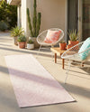 Jill Zarin Sedona Oasis Outdoor Collection Area Rug - Coconino (Pink Roses) Runner Pink Roses  lifestyle 51