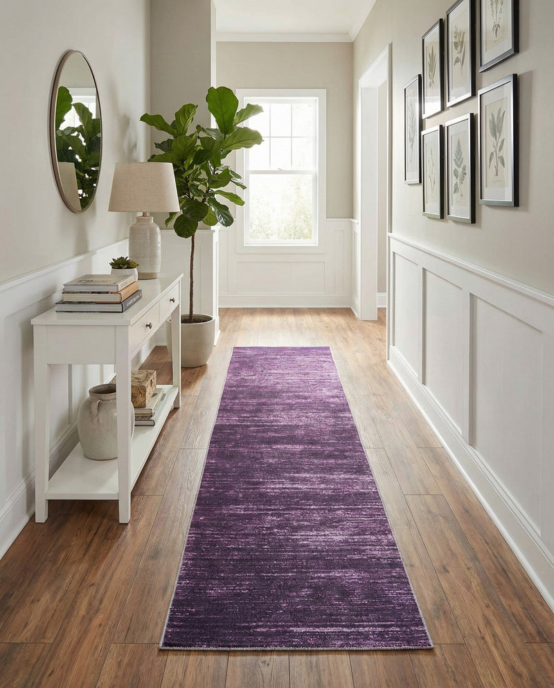 Sahara Essence Collection Area Rug - Oasis (Purple) Runner Purple  lifestyle 39