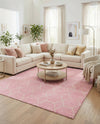 Trellis Mosaic Collection Area Rug - Arborville (Light Pink) Rectangle Light Pink  lifestyle 7
